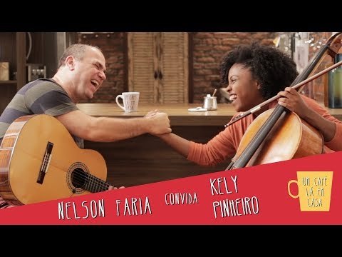Um café lá em casa com Kely Pinheiro e Nelson Faria