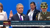 Colombia Recognizes Palestine As A State
