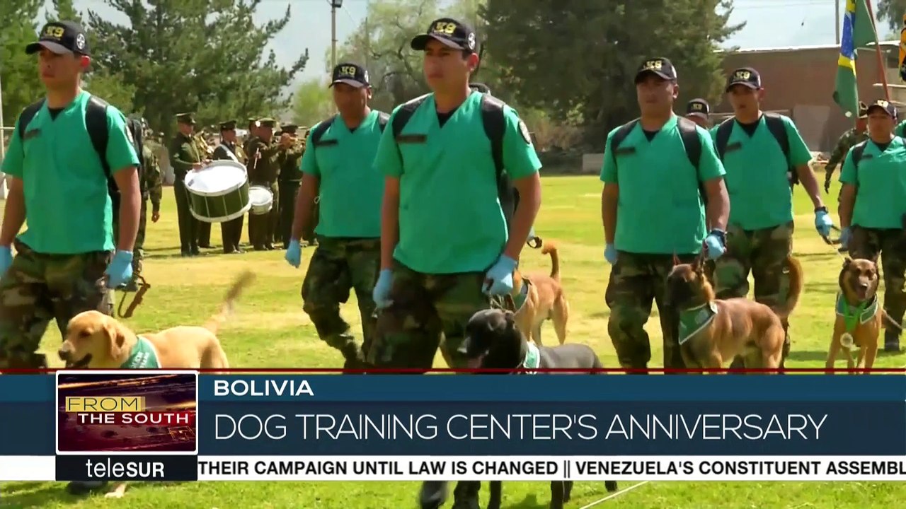 Bolivia Celebrates 40th Anniversary Of Training Center For Drug Detecting