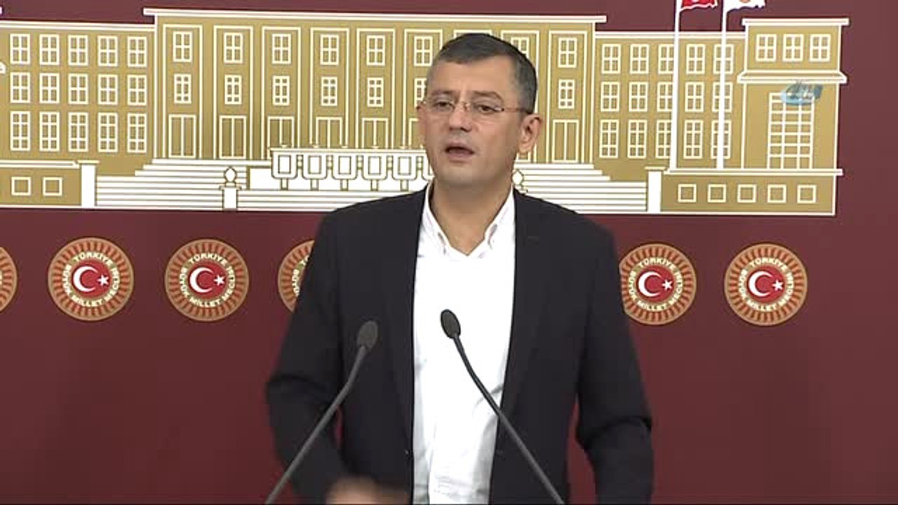 CHP Grup Başkanvekili Özgür Özel: "Partimizin Tüzüğüne Göre Tüzük Kurultayı Olasılığı Var. Onun...