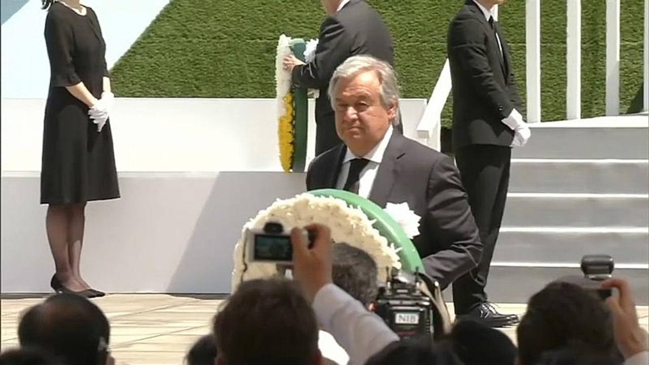 73 Jahre nach der Atombombe: Nagasaki gedenkt