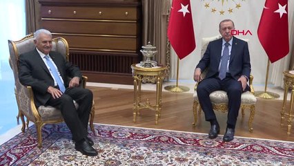 Cumhurbaşkanı Erdoğan, TBMM Başkanı Yıldırım'ı Kabul Etti