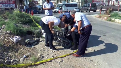 Tren elektrikli bisiklete çarptı: 1 ölü, 1 yaralı - MERSİN