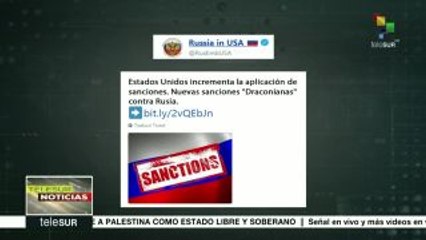 Rusia califica de "draconianas" las nuevas sanciones de Estados Unidos
