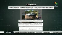 México: emboscada en Oaxaca deja seis muertos y un herido