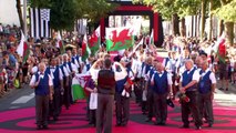 Le Pays de Galles @ Grande Parade au Festival Interceltique de Lorient 2018