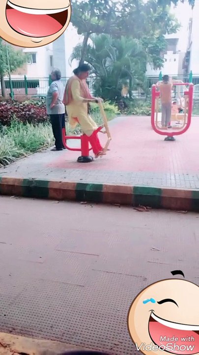 Morning exercise to keep fit and healthy