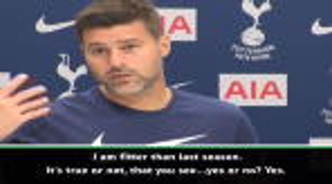 I'm 'fit enough to play this season' jokes Pochettino