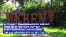 Two Elderly Men Escape Nursing Home to Attend Heavy Metal Concert