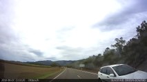 Aussie Reaction to Crazy Overtaking Manoeuvre