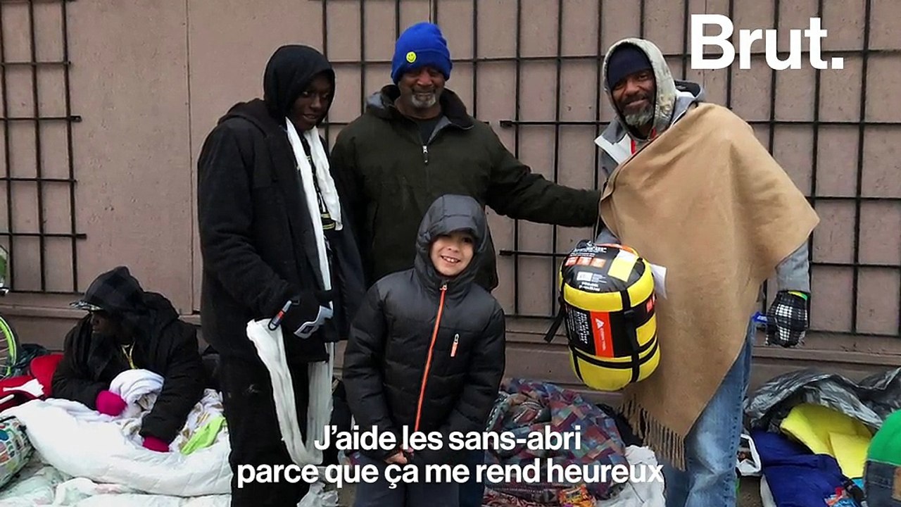 "J’aide les sans-abri parce que ça me rend heureux" … À 8 ans, il crée une ONG pour aider les plus démunis