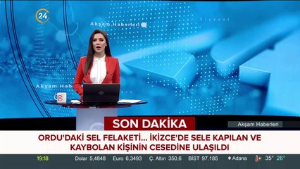 ORDU'DA SEL FELAKETİ