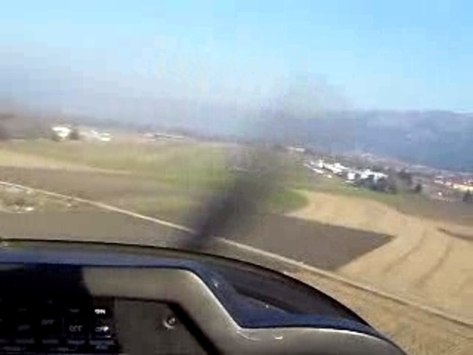 20071218 vol Luc - Atterrissage