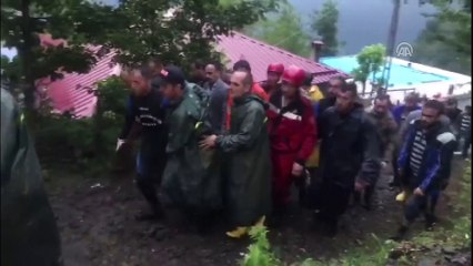 Seymenli Mahallesi'nde toprak altında kalan bir kişi hayatını kaybetti - ORDU