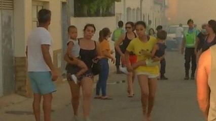 شهر سیلوس پرتغال با گسترش آتش‌سوزی‌ها تخلیه شد