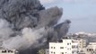 Airstrikes Target Cultural Center in Gaza With Multiple Munitions