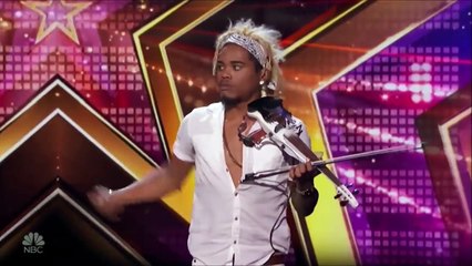 Brian King Joseph- SENSATIONAL Electric Violinist amazing ! - America's Got Talent 2018