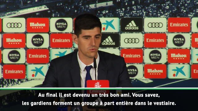 Real Madrid - Courtois : Depuis tout petit j'ai un maillot de Casillas