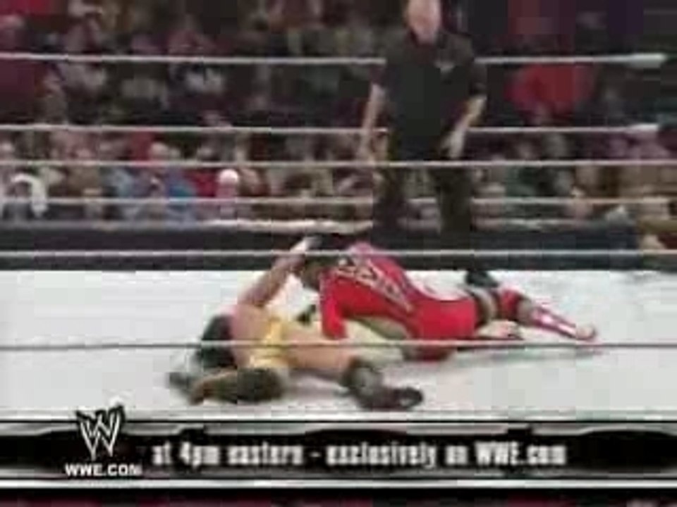 CM Punk vs MVP 1/2  12/18/07