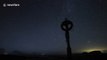 Time-lapse video captures Perseid meteor shower over night sky of Northern Ireland