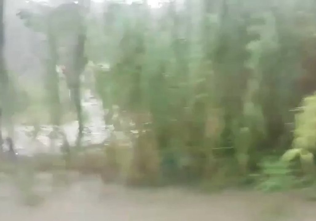 Intense Flooding Rages Through Streets in Southern France