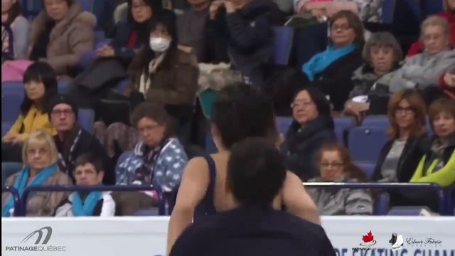 Championnats québécois d'été 2018 Eve. 56 Novice Danses sur Tracé Échauffement 1-6