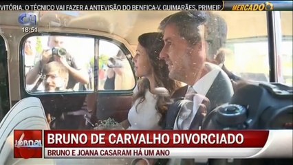 Bruno de Carvalho divorciado