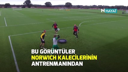 N Hayat... Kaleci dediğin böyle çalışır