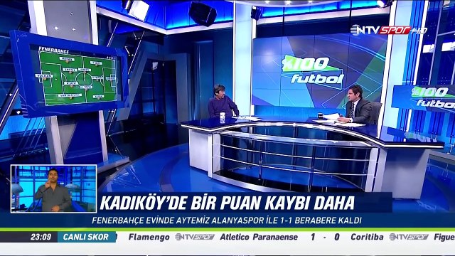% 100 Futbol Fenerbahçe-Aytemiz Alanyaspor 16 Ekim 2016
