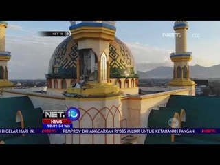Masjid Islamic Center Lombok Mengalami Kerusakan - NET 10