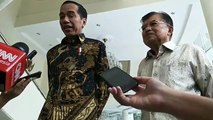 Jelang Pendaftran Capres, Presiden Jokowi Temui JK di Kantor Wakil Presiden