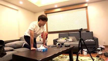 【ギネス記録】カンタ、1分間ティッシュチャレンジで大記録！！！