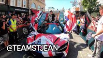 Gumball 3000 2018 starting grid with my 3 supercars!