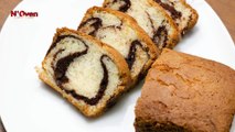 EGGLESS MARBLE CAKE RECIPE l MARBLE POUND CAKE WITHOUT OVEN