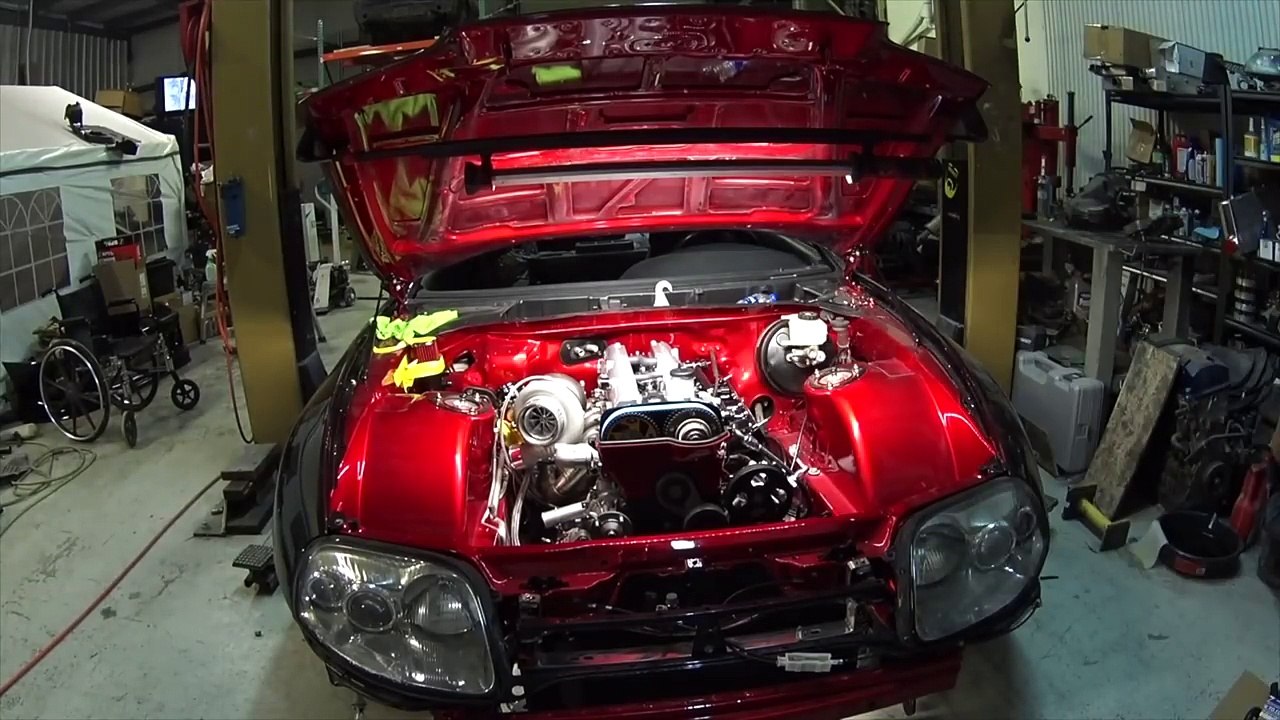 CUSTOM 2JZ ENGINE HARNESS FOR THE SUPRA!
