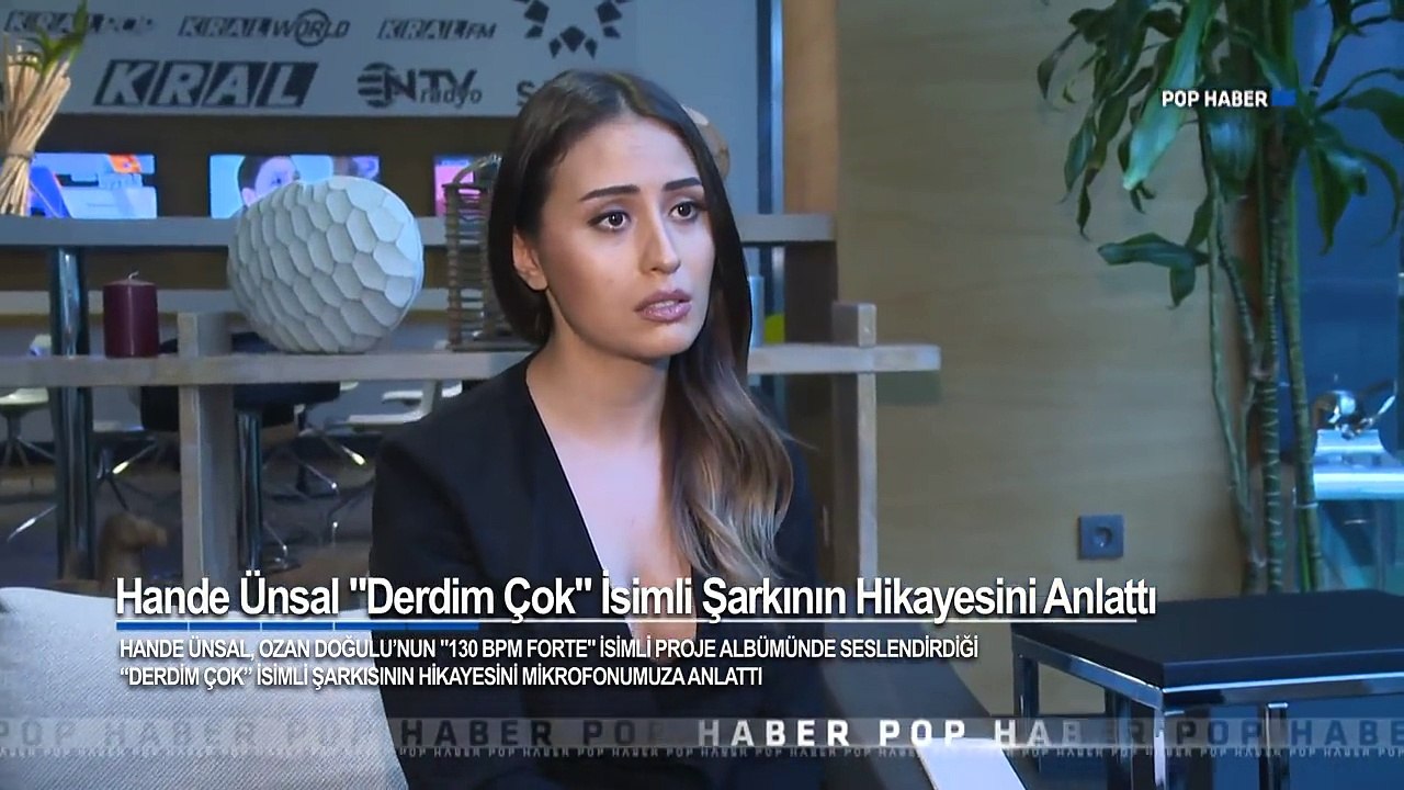 Hande Ünsal 'Derdim Çok' İsimli Şarkısının Hikayesini Anlattı