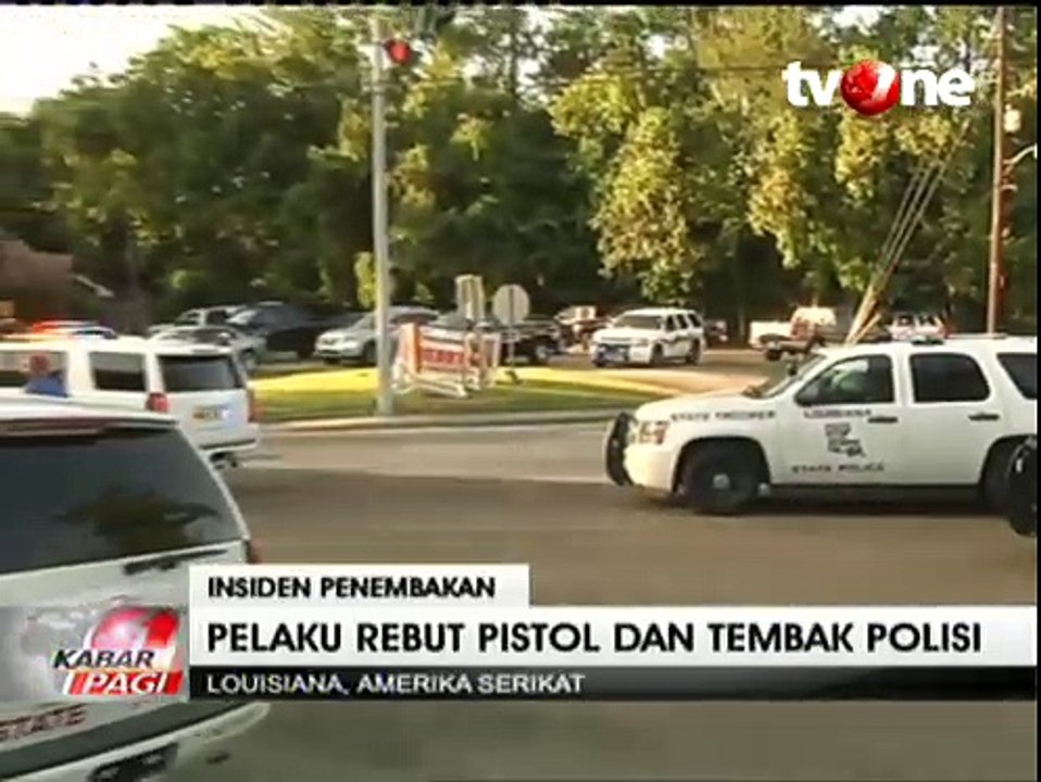 Polisi AS Tewas Ditembak dengan Pistolnya Sendiri