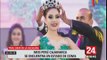 Miss Perú Cajamarca en coma tras caer de las escaleras