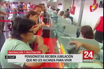 Pensionistas se pronuncian sobre detención de mafia en la ONP