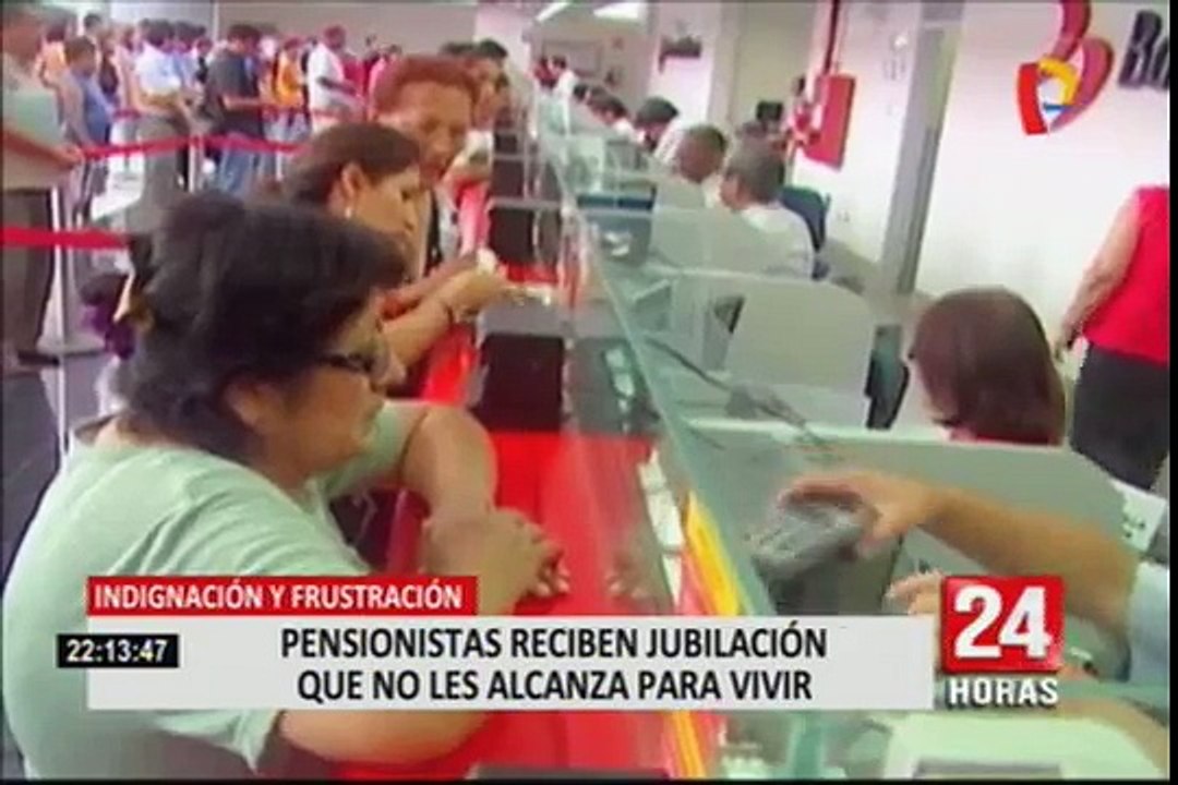 Pensionistas se pronuncian sobre detención de mafia en la ONP