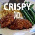 This CRISPY ONION CHICKEN is golden brown and crispy on the outside and super tender on the inside. A delicious family-friendly meal idea!FULL PRINTABLE RECIP