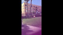 Coppia fa sesso nel parco in pieno giorno, un ciclista si avvicina e li interrompe così