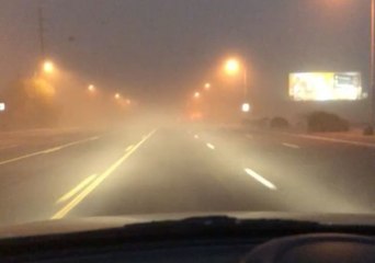 Motorist Drives Through Haboob Amid Storm in Arizona