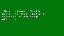 Best ebook  North Carolina Real Estate License Exam Prep: All-in-One Review and Testing To Pass