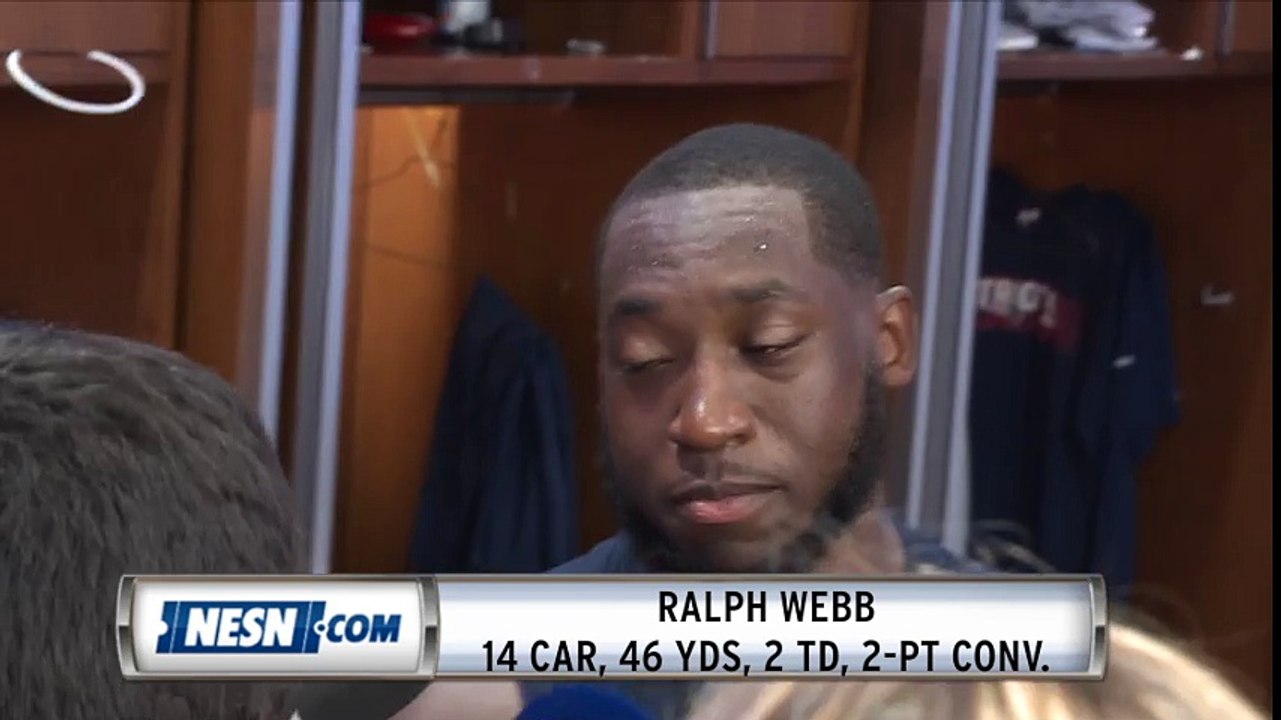Ralph Webb full postgame interview