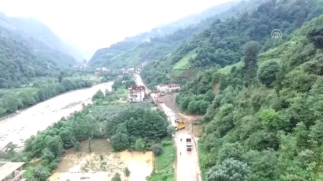 Rize'deki Şiddetli Yağış (4)