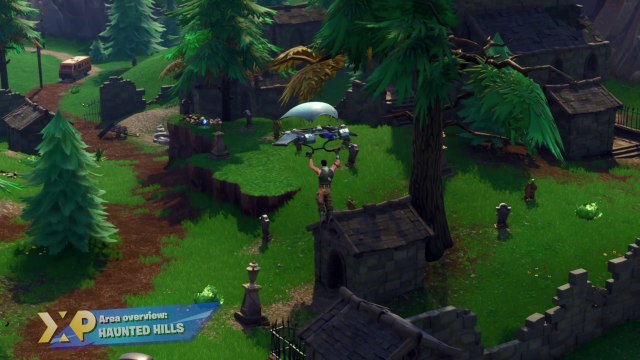 Area Overview: Haunted Hills