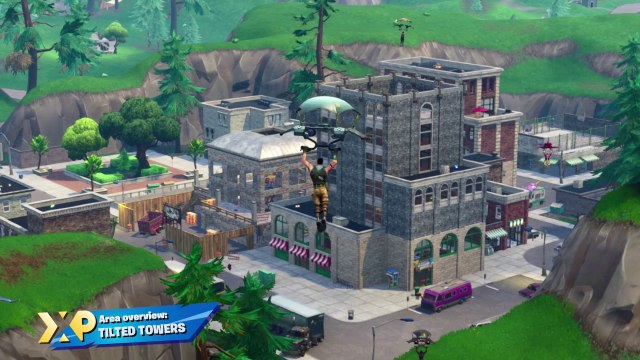 Area Overview: Tilted Towers