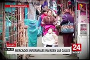 Callao: vecinos alarmados por gran cantidad de ambulantes en las calles