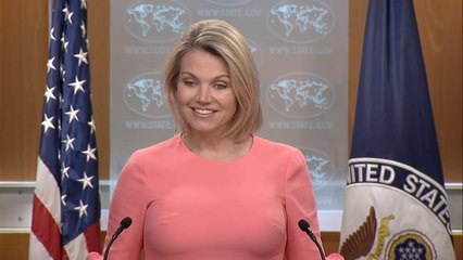 Heather Nauert: "We Made It Clear That Pastor Brunson Must Be Returned"